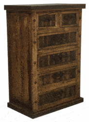 El Paso Rustic 6 Drawer Chest W/ Iron El Paso Rustic 6 Drawer Chest W/ Iron
