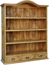 Santa Rita Rustic Bookshelf W/ 3 Drawers Santa Rita Rustic Bookshelf W/ 3 Drawers