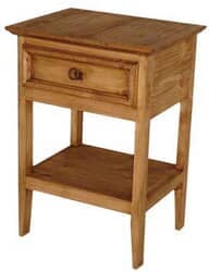 Rustico Rustic Night Stand w/ Drawer Rustico Rustic Night Stand w/ Drawer