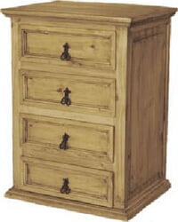 Tonola Tall Rustic Wood Night Stand Tonola Tall Rustic Wood Night Stand