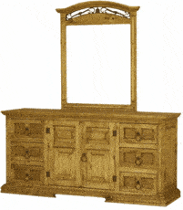 Rustic Dresser, Wood Dresser, Pine Dresser