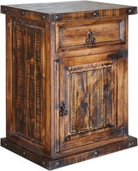 Old West Rustic Night Stand Old West Rustic Night Stand