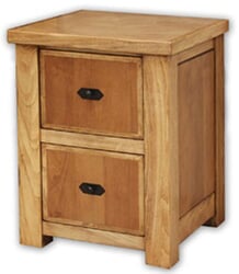 Sierra Rustic Lodge 2 Drawer File Cabinet Sierra Rustic Lodge 2 Drawer File Cabinet