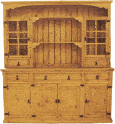 Corona Wood China Cabinet Corona Wood China Cabinet