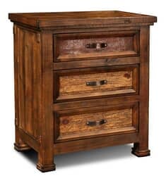 Copper Canyon Rustic Night Stand Copper Canyon Rustic Night Stand