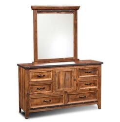 Urban Rustic Dresser & Mirror Urban Rustic Dresser & Mirror