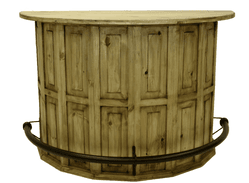 Cantina Rustic Curved Bar Cantina Rustic Curved Bar