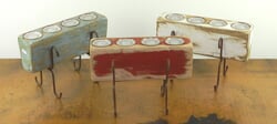 Sugar Mold Candle Holders