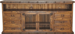 Old West Rustic 80" TV Stand Old West Rustic 80" TV Stand