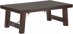 Modesto Rustic Mohagany Coffee table Modesto Rustic Mohagany Coffee table