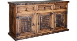 Old West Rustic Buffet Old West Rustic Buffet