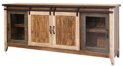 Aspen Antique Multi Color Barn Door 79" TV Stand Aspen Antique Multi Color Barn Door 79" TV Stand