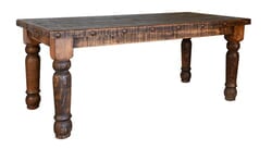 Old West Rustic Dining Table Old West Rustic Dining Table