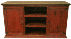 San Carlos Antique Red 60" TV Stand San Carlos Antique Red 60" TV Stand