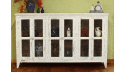 Aspen Antique White Rustic Console Table Aspen Antique White Rustic Console Table