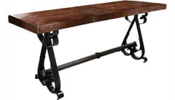 Merida Rustic 72" Server W/ Metal Base Merida Rustic 72" Server W/ Metal Base