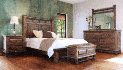 Venecia Rustic Wood Bedroom Set Venecia Rustic Wood Bedroom Set