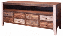 Aspen Antique Multi Color 60" TV Stand Aspen Antique Multi Color 60" TV Stand