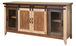 Aspen Antique Multi Color Barn Door 70" TV Stand Aspen Antique Multi Color Barn Door 70" TV Stand