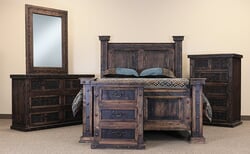 El Paso Rustic Bedroom Set El Paso Rustic Bedroom Set