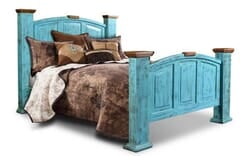 Corona Turquoise Bed Frame Corona Turquoise Bed Frame