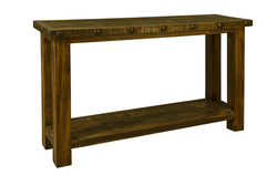 Old West Rustic Sofa Table Old West Rustic Sofa Table