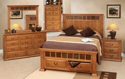 Cantera Rustic Oak Bedroom Furniture Set Cantera Rustic Oak Bedroom Furniture Set