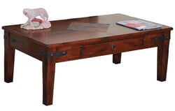 Durango Rectangular Slate Coffee Table Durango Rectangular Slate Coffee Table
