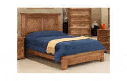 San Felipe Rustic Wood Bed Frame San Felipe Rustic Wood Bed Frame