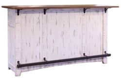 Puebla Rustic White Wash Bar Puebla Rustic White Wash Bar