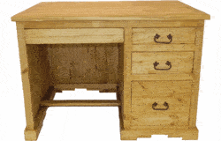 Taos Rustic Secretary Desk W/ File Cabinet Taos Rustic Secretary Desk W/ File Cabinet
