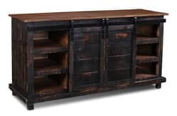 Sonoma Barn Door 66" TV Stand Black Sonoma Barn Door 66" TV Stand Black