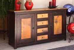Cordoba Copper 60" Console TV Stand Cordoba Copper 60" Console TV Stand