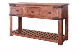 Parota Rustic Console or Sofa Table Parota Rustic Console or Sofa Table