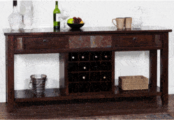 Durango Buffet Server W/ Wine Rack Durango Buffet Server W/ Wine Rack