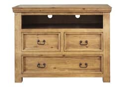 Sierra Rustic Media Chest 39" Tall Sierra Rustic Media Chest 39" Tall