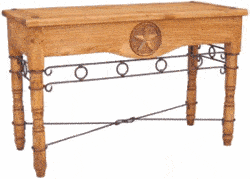Rustic Star Sofa Table Rustic Star Sofa Table