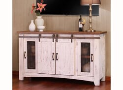 Puebla White Wash 60" TV Stand Puebla White Wash 60" TV Stand