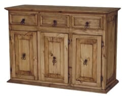 Saltillo Rustic Wood Credenza Saltillo Rustic Wood Credenza