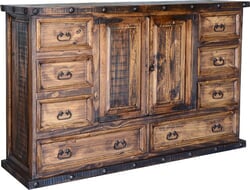 Old West Rustic Grande Dresser Old West Rustic Grande Dresser