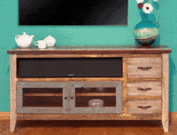 Aspen Antique Multi Color 62" TV Stand Aspen Antique Multi Color 62" TV Stand