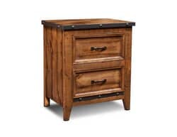 Urban Rustic 2 Drawer Nights Stand Urban Rustic 2 Drawer Nights Stand