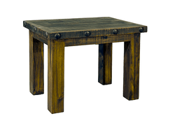 Old West Rustic End Table Old West Rustic End Table