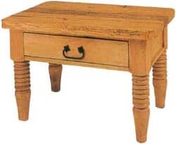 Taos Wood End Table Taos Wood End Table