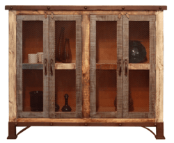 Aspen Antique Multi Color Console Cabinet 48" Aspen Antique Multi Color Console Cabinet 48"