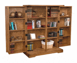 Arizona Rustic Oak Folding CD/DVD Cabinet Arizona Rustic Oak Folding CD/DVD Cabinet