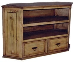 Rivera Rustic Corner TV Stand 60" Rivera Rustic Corner TV Stand 60"