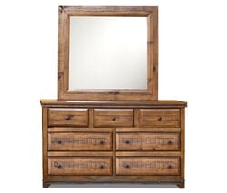 San Cristobal Rustic Dresser & Mirror San Cristobal Rustic Dresser & Mirror
