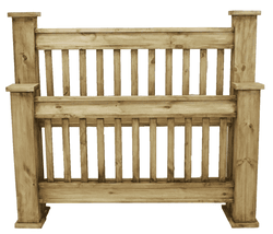 Rustic Mission Bed Frame Queen Rustic Mission Bed Frame Queen