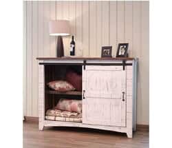 Puebla Rustic White Wash Short Chest Puebla Rustic White Wash Short Chest